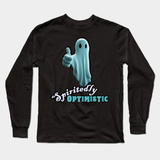 Spiritedly Optimistic | Ghost Long Sleeve T-Shirt